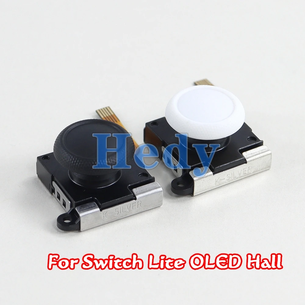 10 Uds. Para Switch Lite Hall Joystick electromagnético para interruptor JoyCon controlador 3D Joystick analógico para interruptor OLED Hall Rocker