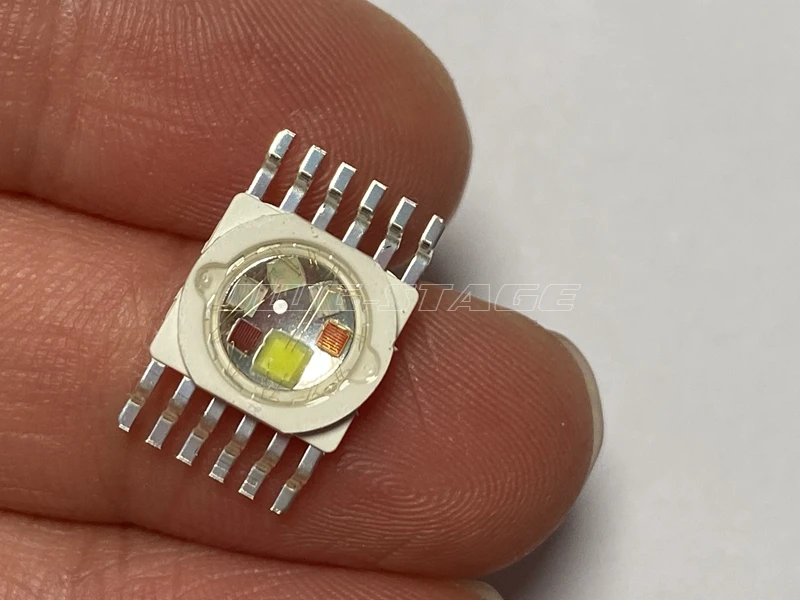 Chip Led RGBW 4 en 1, lámpara de fuente de luz para escenario, luz Par de cabeza móvil, 10w, lote de 10 unidades - imagen 5