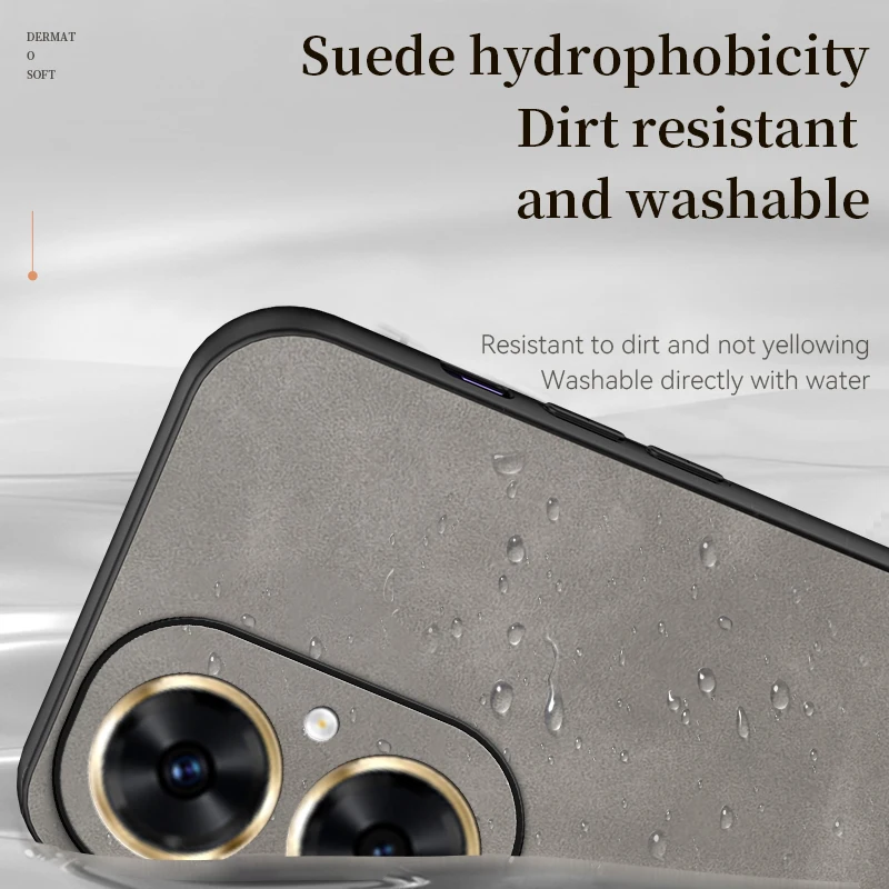 Funda de silicona de piel de oveja para Huawei Nova 11i, Protector completo mate suave, a prueba de golpes, funda de teléfono para Nova 11i 11 Pro - imagen 3