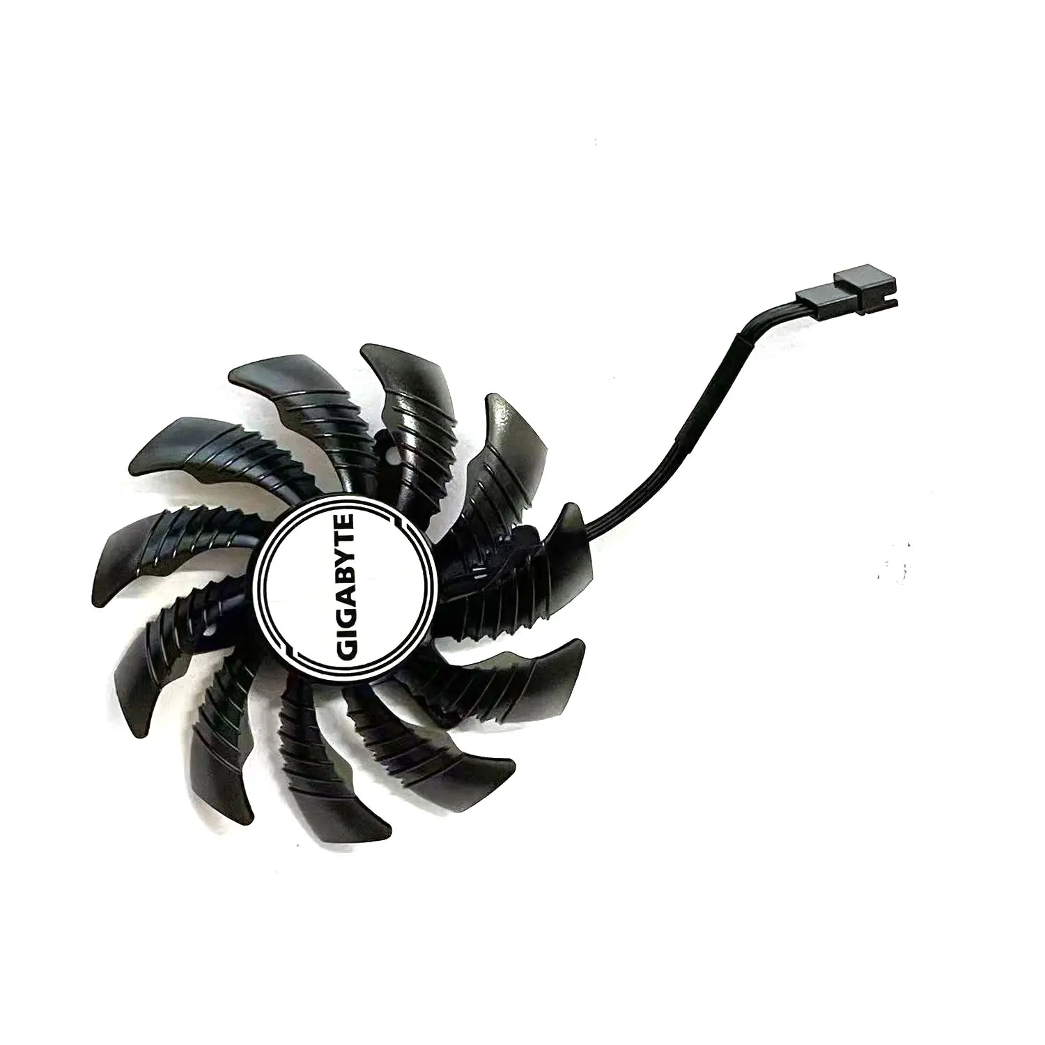 Nuevo 75MM 4PIN PLD08010S12HH T 128010 SU adecuado para la tarjeta gráfica GIGABYTE Arc A380 6GB GAMING OC - imagen 5