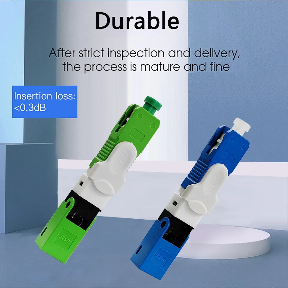 UNIKIT ESC250D FTTH SC UPC conector rápido de fibra óptica SC conector rápido de fibra óptica integrado 100% Original nuevo - imagen 5