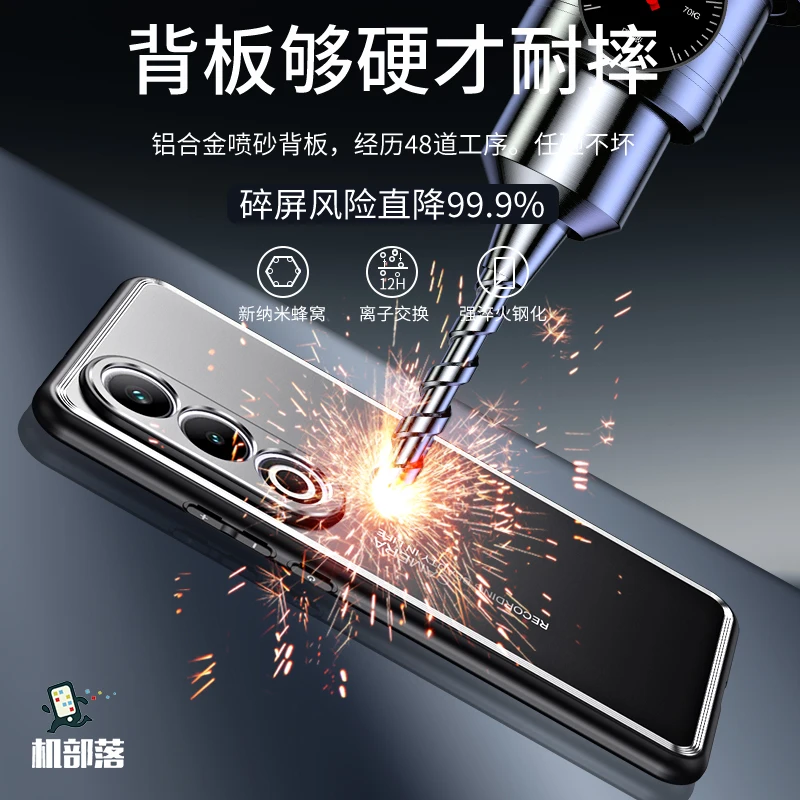 Funda para Oneplus ACE 3V funda trasera mate de lujo para Oneplus ACE 3V 1 + ACE 3V protección de cámara a prueba de golpes - imagen 3