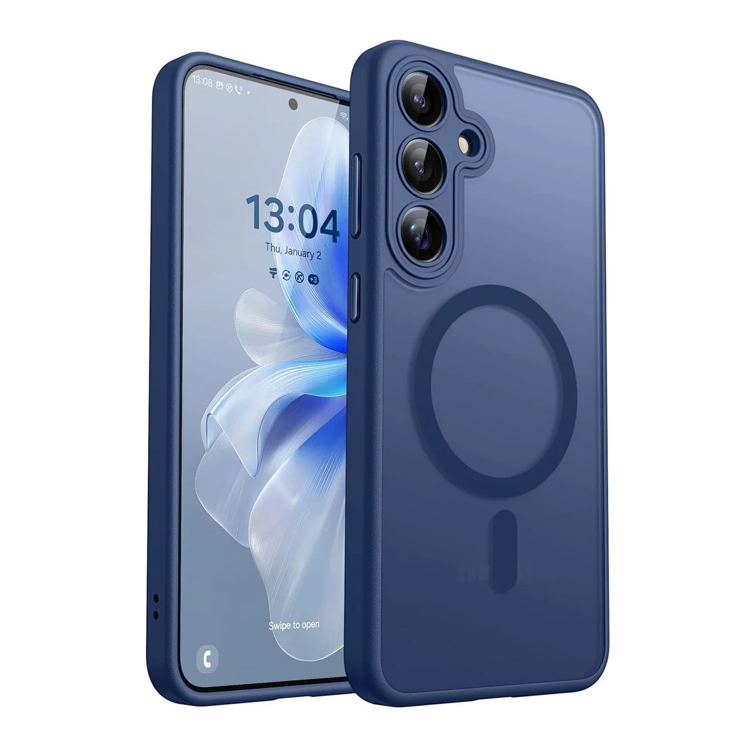 Para funda Magsafe para Samsung Galaxy S25 S24 Ultra Plus FE S25Ultra S24Ultra S23Ultra S24FE cubierta de carga inalámbrica - imagen 4