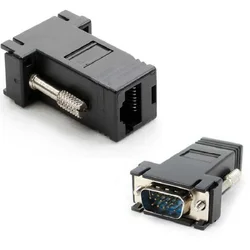 Extensor VGA a CAT6 – Cable Adaptador RJ45 Pasivo Monitores