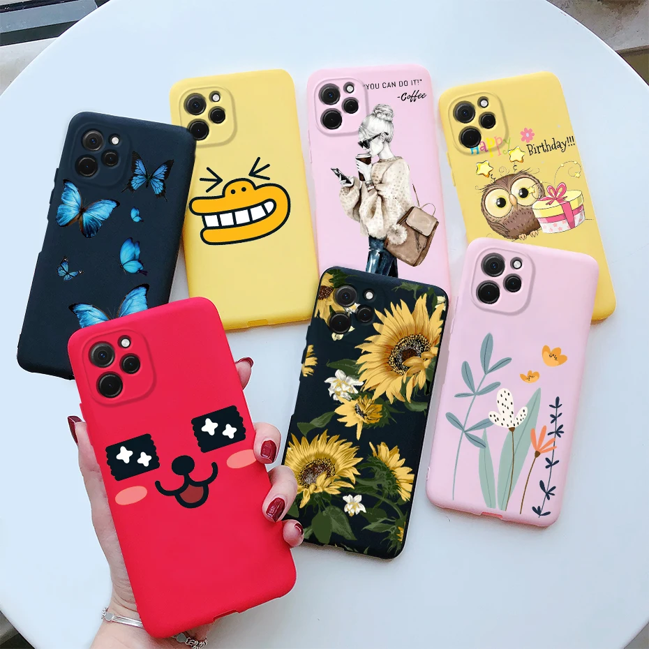 Funda de silicona para Huawei nova Y61, carcasa de teléfono de TPU con corazón de amor bonito, 4G Y 61 NovaY61, EVE-LX3, EVE-LX9 - imagen 2