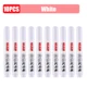 10PCS White