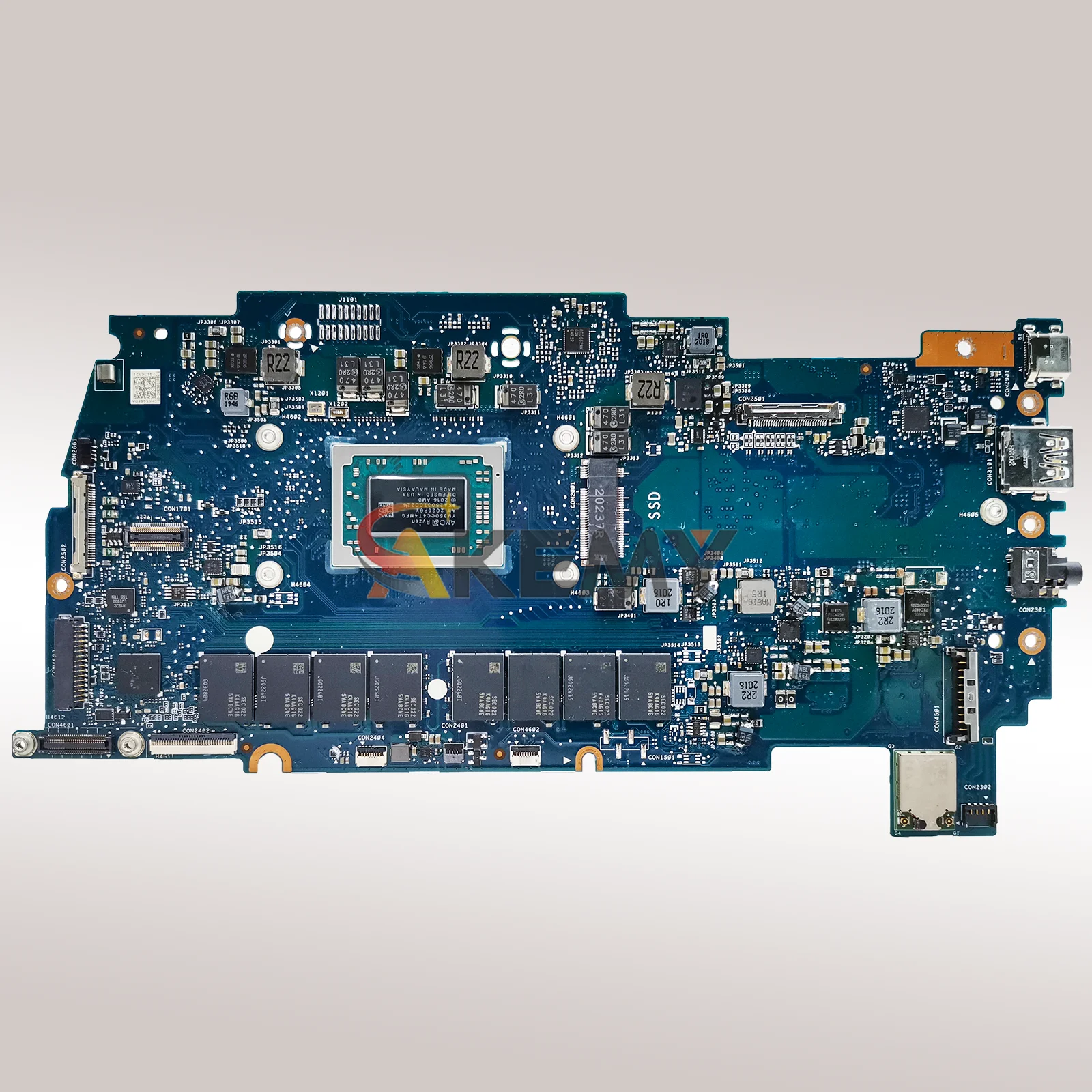 Placa base para ordenador portátil CM5500FDA para ASUS Chromebook CM5500F CM5500FDA placa base para portátil con CPU R3 R5 R7 100% pruebas OK envío rápido - imagen 3