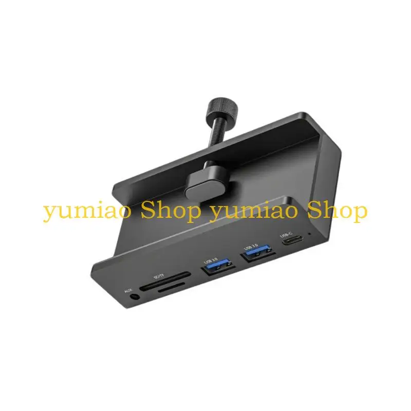 587b Hub USB Tipo Card lector lector con doble USB3.0 y ranuras para tarjetas memoria para expansor transferencia - imagen 3