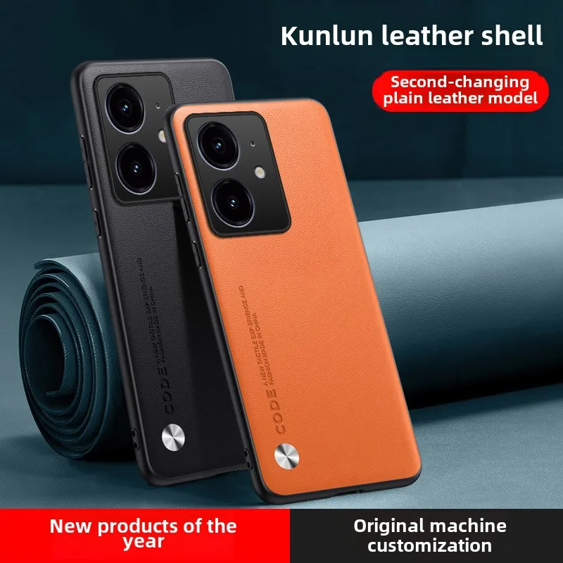 Funda para Realme NEO7 SE de lujo de cuero de silicona protección a prueba de golpes Funda trasera de teléfono para Realme NEO7 SE Funda de parachoques