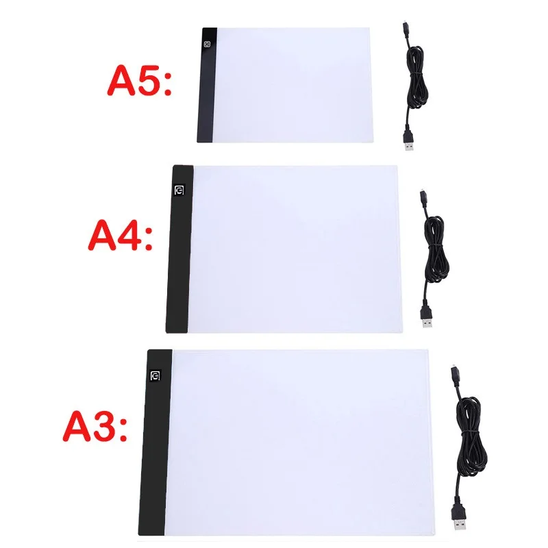 Caja de Luz LED A3 A4 A5 – Almohadilla regulable para dibujo - imagen 4