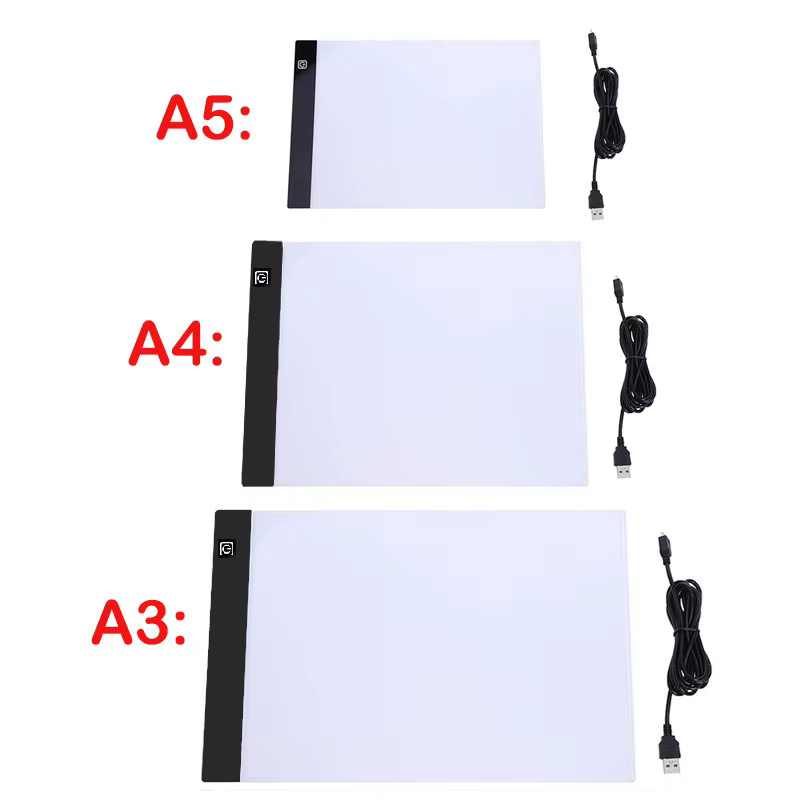Caja de Luz LED A3 A4 A5 – Almohadilla regulable para dibujo - imagen 4