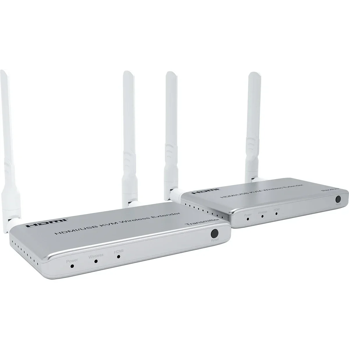 200M inalámbrico Wifi HDMI KVM extensor pantalla compartir Audio Video transmisor y receptor soporte TV Loop IR/USB teclado ratón - imagen 4