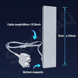 GIGABYTE WiFi 7 antena magnética 2,4G 5G 6G WiFi 6E WIFI7 para GIGABYTE Z890 Series Z890M PC placa base de ordenador de escritorio