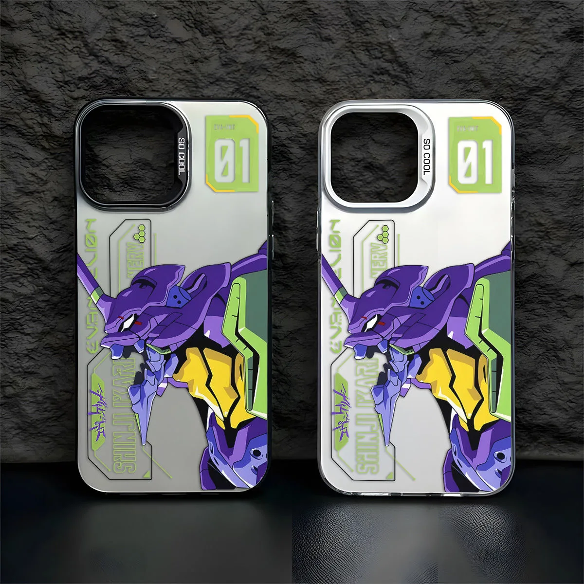 Funda Ikari Shinji Fighter EVA-01 para Xiaomi POCO X7 F7 Pro X6 F6 M6 F4 X5 F3 GT X3 NFC Mi 14T Pro 13 11 Lite 5G NE 12 14 13T 12T - imagen 2