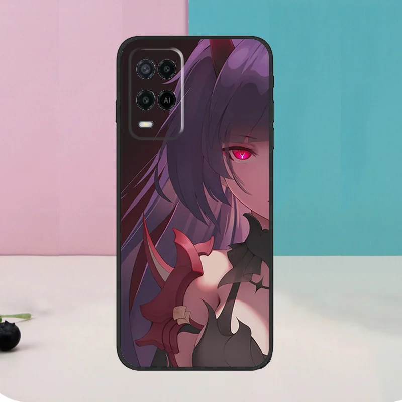 Funda Herrscher of Thunder Honkai Impact 3 para Oppo A40 A60 A80 A76 A96 A16 A17 A57 A18 A38 A58 A78 A98 A15 A54 A74 A94 A6 A5 Pro - imagen 4