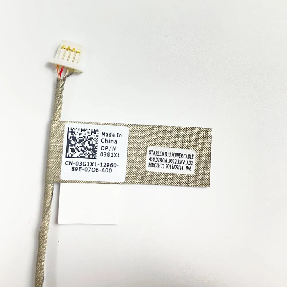 Placa de botón de encendido para ordenador portátil DELL Inspiron 5368 5568 5578 7579 7569 7778 7779 7568 p69g con Cable 085GTT 450.07Y03.0012 - imagen 5