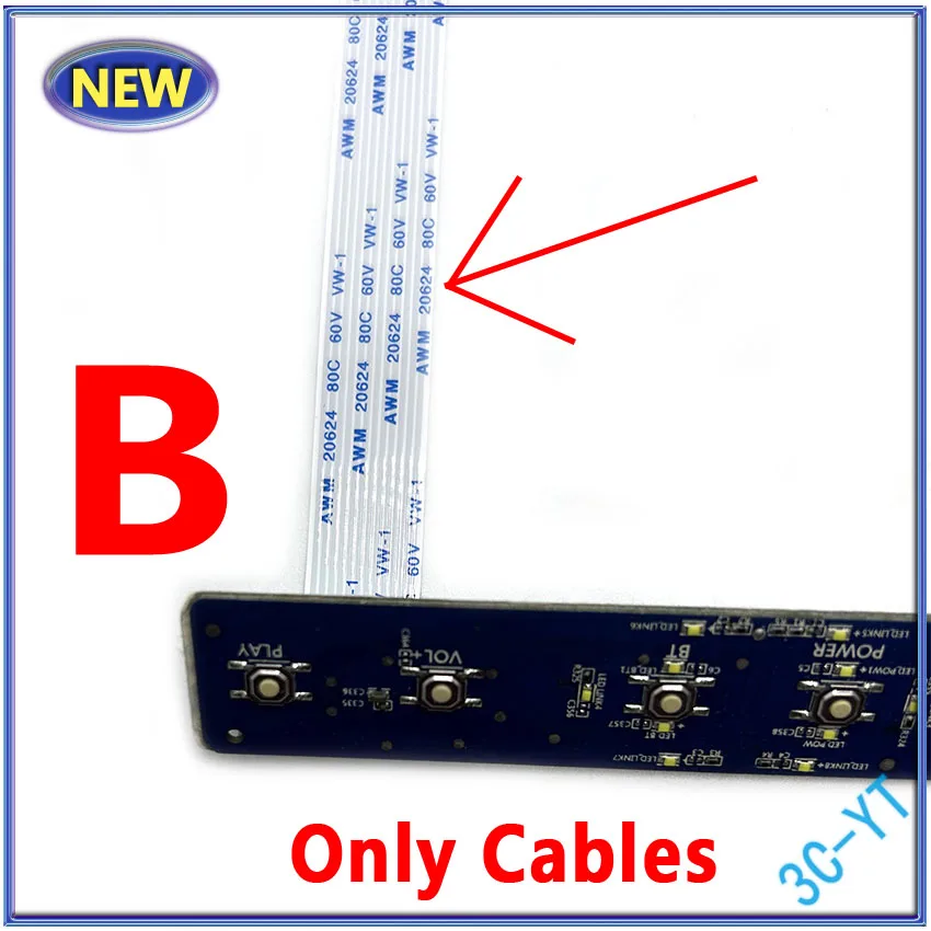 1 Uds nuevo Cable Flexible FFC FPC para JBL Boombox2 ND Cable flexible botón Cable de carga - imagen 4