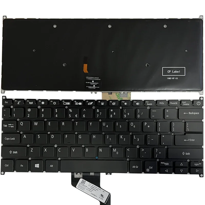 Teclado para portátil Acer Swift 5, SF514-52, SF514-52T, SF514-54, SF514-51, SF515-51, retroiluminación, EE. UU., nuevo - imagen 4