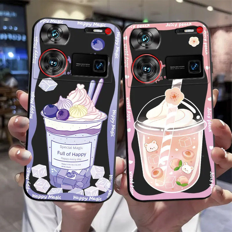 Funda Antigolpes TPU ZTE Nubia Neo 5G – Diseño Dibujos Animados