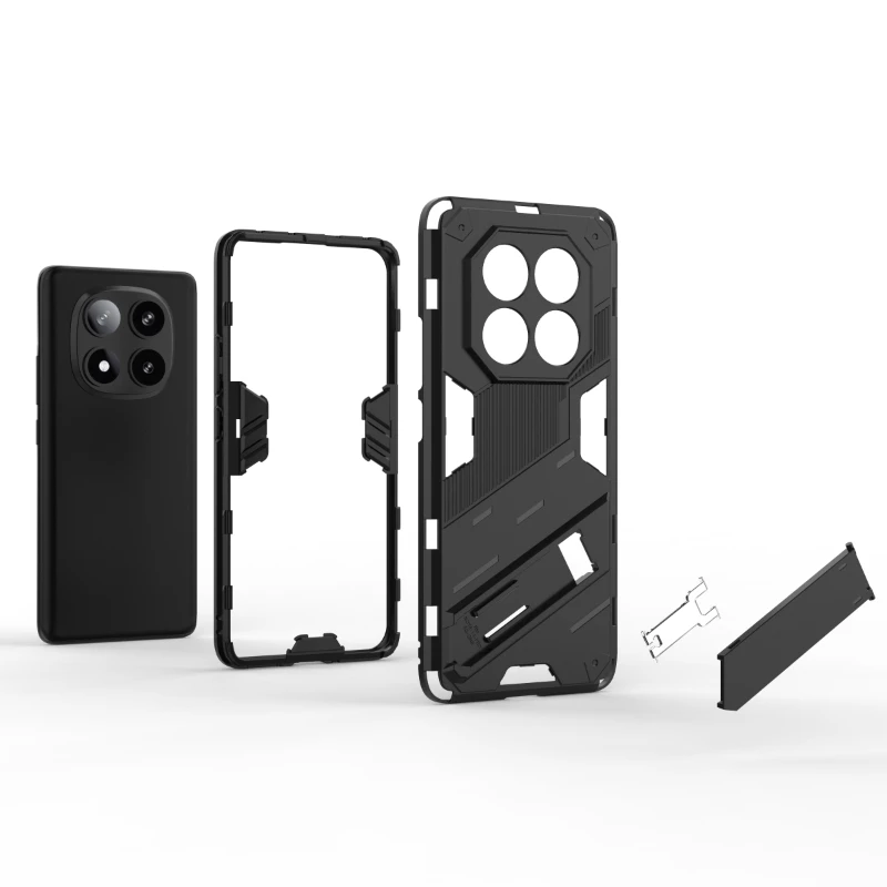 Para Xiaomi Redmi Note 14 Pro Plus 5G Funda trasera para teléfono armadura a prueba de golpes protección de esquina anticaída Fundas con soporte Coque Funda - imagen 4