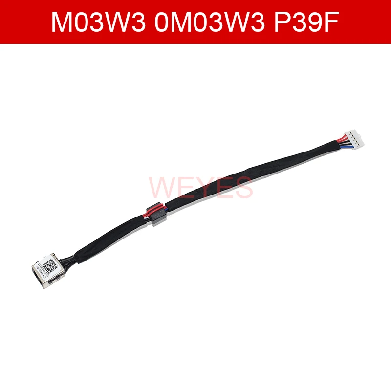 M03W3 0M03W3 P39F para Dell Inspiron 5547 15 5545, 5548, 5540, 5542, 5543, 5556 conector de Cable de alimentación de CC