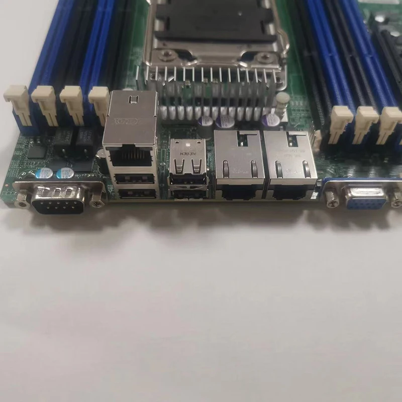 Placa base E-ATX de servidor bidireccional X9DRH-7F LGA 2011 Intel C602 DDR3 Xeon E5-2600 y E5-2600 v2 familia mensajero PCI-E 3,0 - imagen 2