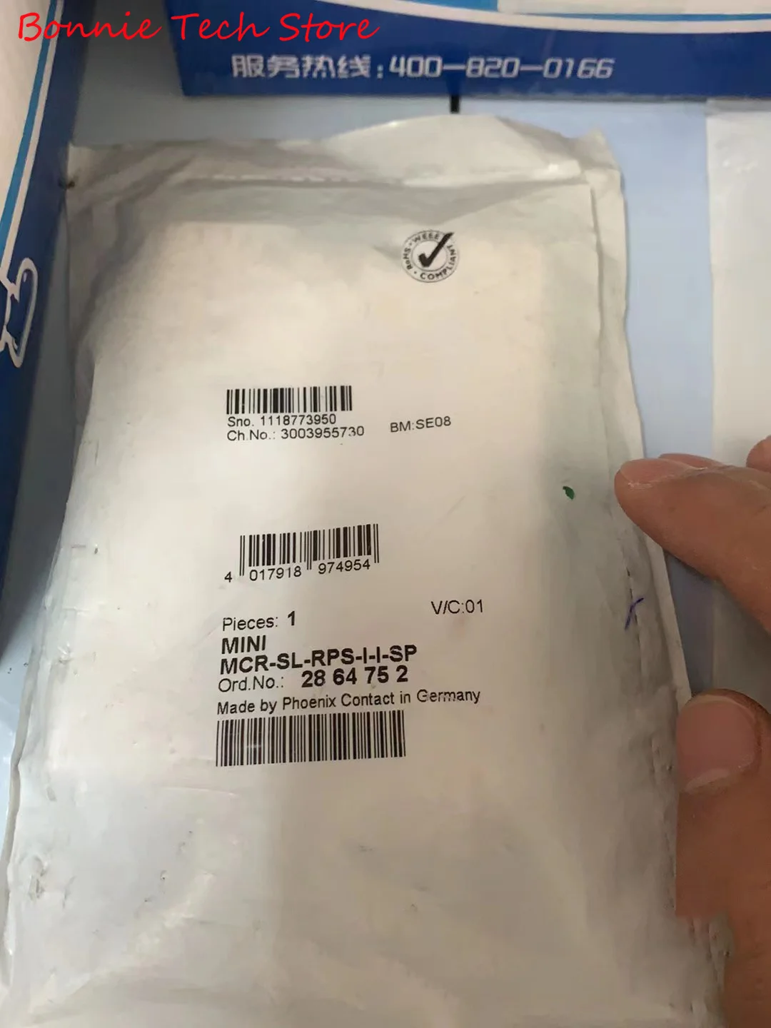 2864752 para fuente de alimentación del repetidor Phoenix - MINI MCR-SL-RPS-I-I-SP, producto de repuesto 2902015 - imagen 3