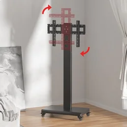 Soporte Rodante HILLPORT para TV 26-55 - Altura Ajustable