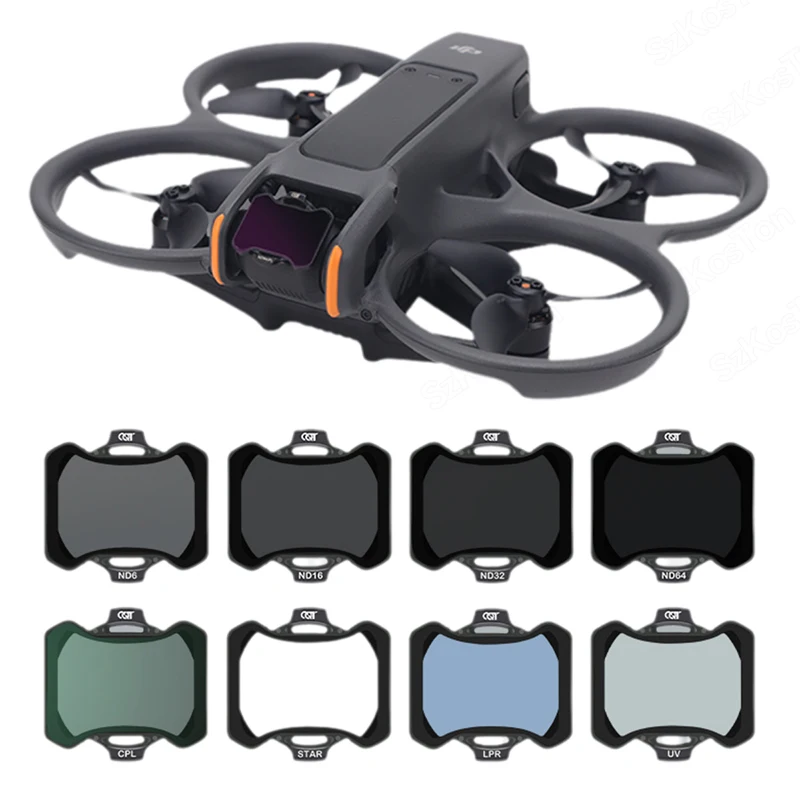 Juego de filtros para DJI Avata 2 ND NDPL MCUV CPL ND8 ND16 ND64 ND8PL ND16PL ND32PL ND64PL, accesorios para DJI Avata 2
