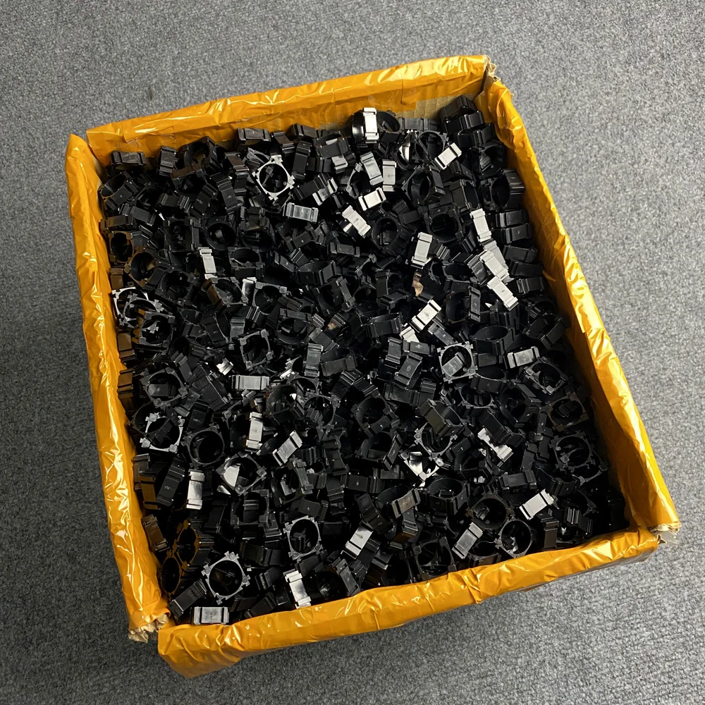 Caja de almacenamiento de batería, antivibración soporte cilíndrico de Seguridad, de plástico, 200/500/1200 piezas, 18650 - imagen 3