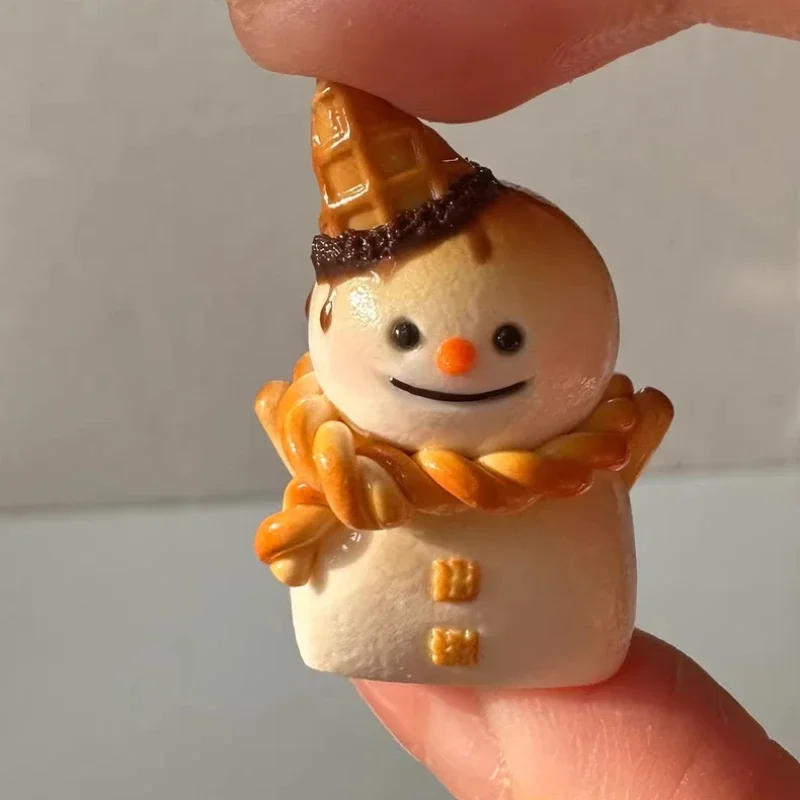 Teclas de dibujos animados de Anime, teclas personalizadas de resina, diseño Original, punto artesanal, PBT, tapa de llave DIY para juegos Crush80 Wooting - imagen 2