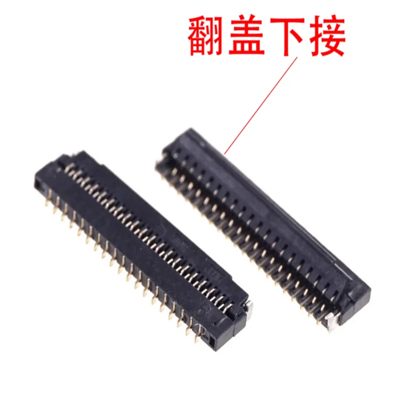 Conector de Cable Flexible FPC de 0,3mm, tipo de contacto inferior tipo 13/15/17/23/25/27/29/31/33/35/39/41/45/49/51/57/61 pines