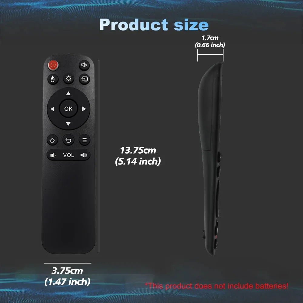 MRSVI Control remoto Original Universal HY320 con aprendizaje infrarrojo para proyector portátil HY-300 HY-320 HY-300 PRO - imagen 2