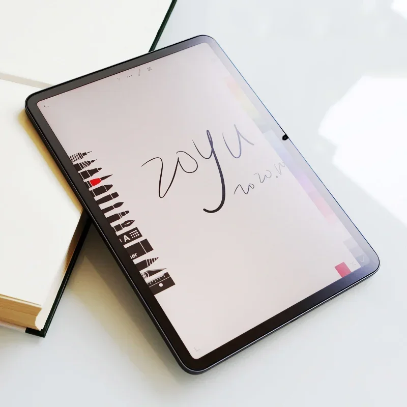 Protector de pantalla para Samsung Galaxy Tab S9 A9 S8 S7 Plus Ultra FE S8 + S9 + S9fe + S7fe, película de dibujo de pintura de PET mate - imagen 3