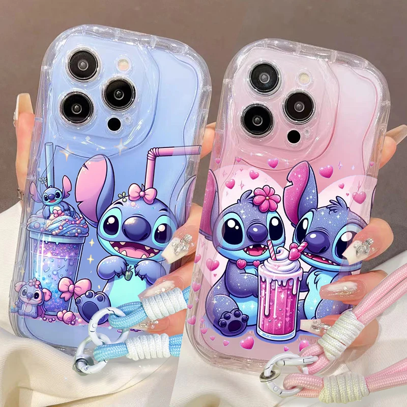 Funda de dibujos animados de punto para Samsung Galaxy A15 A50 A16 A30S A50S A03 A04S A05 A06 A11 A51 A53 A55 A12 A20 A30 A31 A33 A35 cubierta de cable - imagen 5