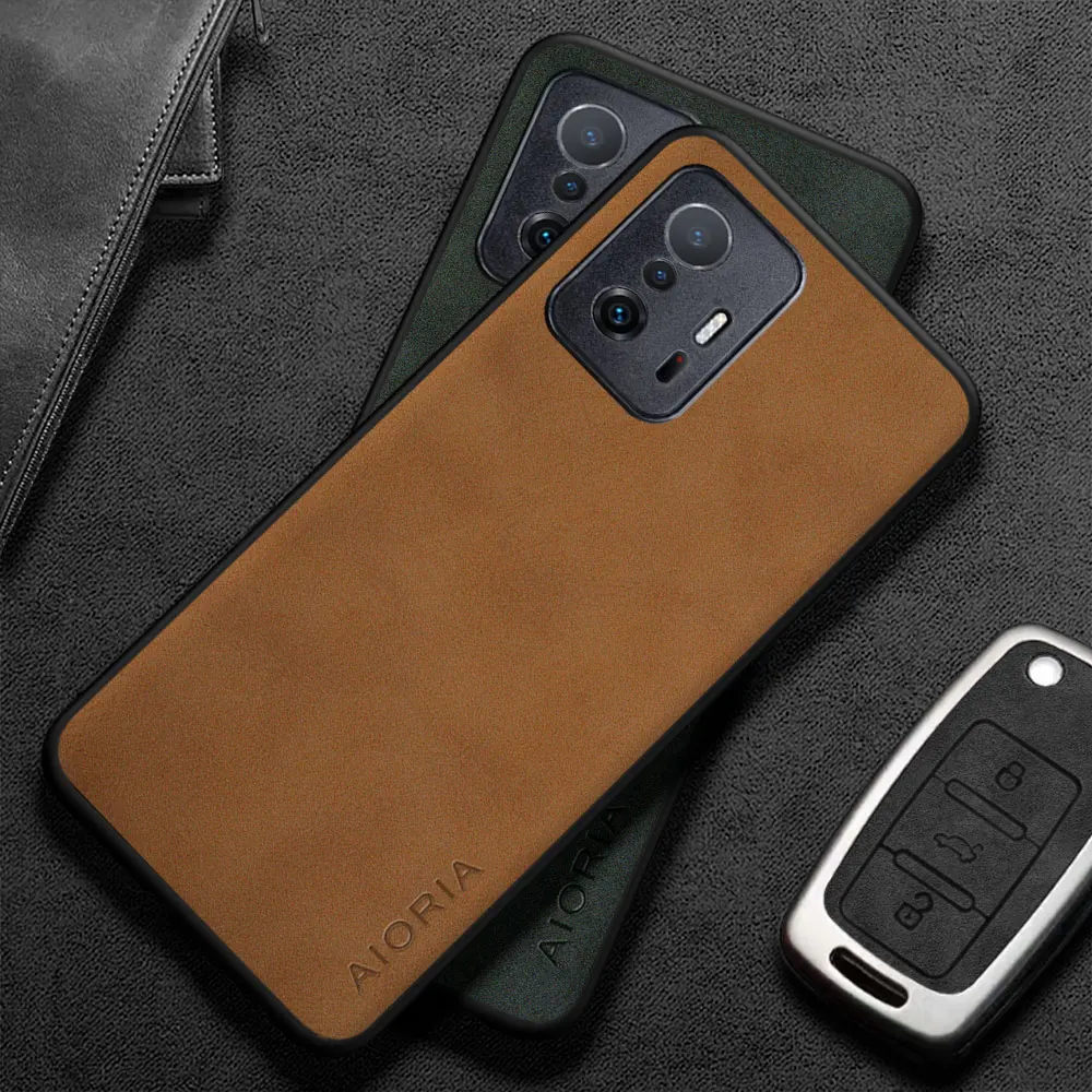 Para Xiaomi 11T Pro mi 11 Ultra Pro Lite funda Capa elegante Premium PU Funda de cuero para teléfono coque funda