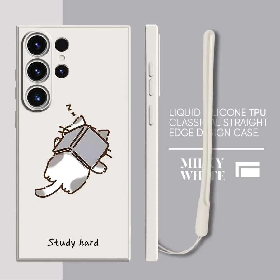 Funda blanda para Samsung Galaxy S24 FE S22 Ultra S25 Edge Note 20 10 Ultra S20 S23 S21 Plus animales de ocio - imagen 2