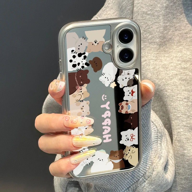 Funda de teléfono Happy Zoo para iPhone11/12/13/14/15/16/17 Pro Max AIR PLUS, funda de teléfono epoxi TPU anticaída - imagen 2