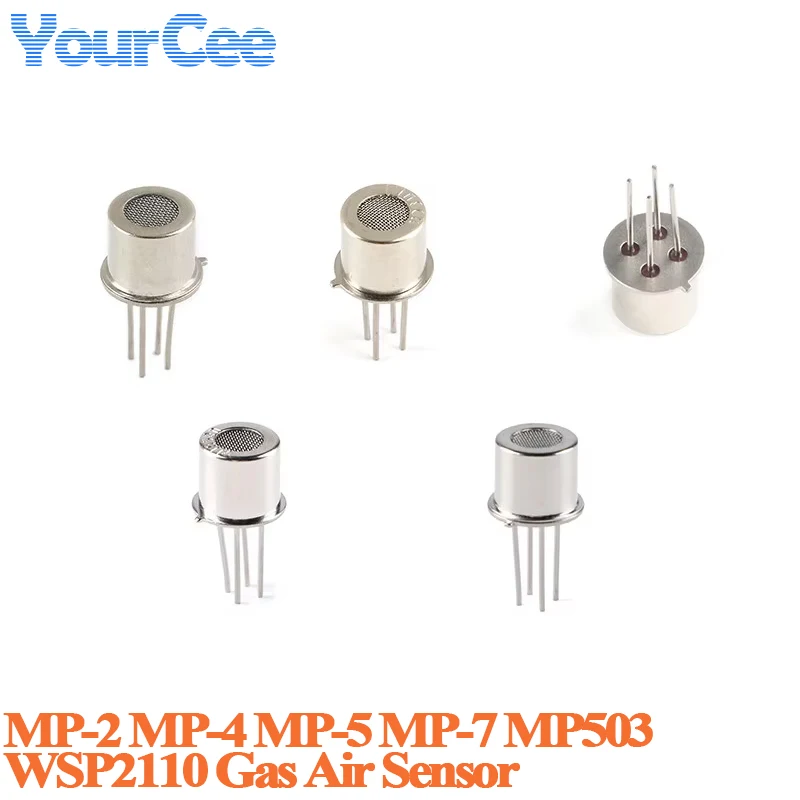 10 uds/1 unidad MP-2 MP-4 MP-5 MP-7 MP-503 WSP2110 Sensor de Gas detección calidad del aire propano CO Gas licuado alarma de humo