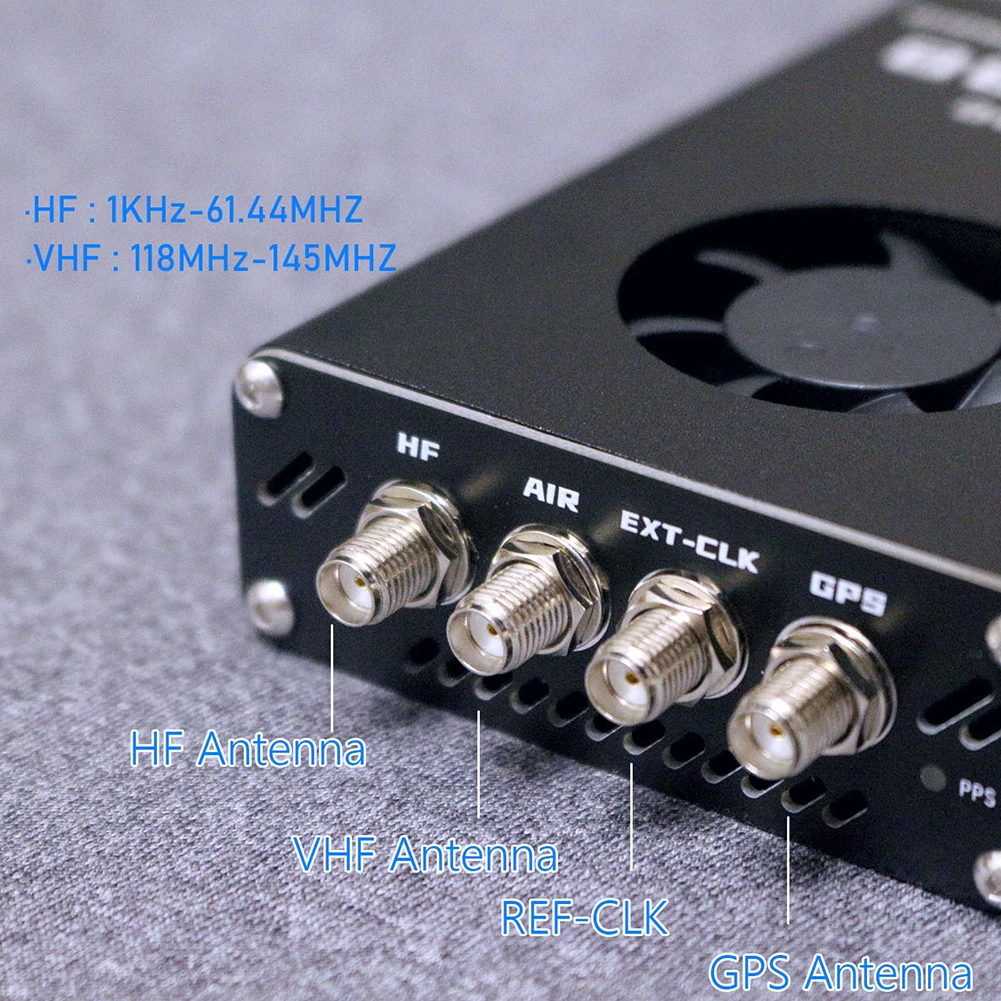 Web-888 16Bit ADC DDC Web SDR 62M ancho de banda 10 KHz a 60 MHz HF VHF SDR receptor de Radio módulo GPS SDR receptor de Radio para aficionados - imagen 4