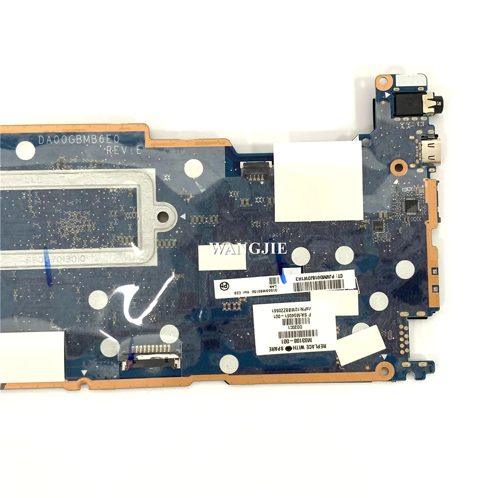 M00109-001 para la placa base del ordenador portátil HP ChromeBook 14A-NA DA00GBMB6E0 CPU: N4000 RAM: 4GB eMMC: 32G 100% en funcionamiento - imagen 5