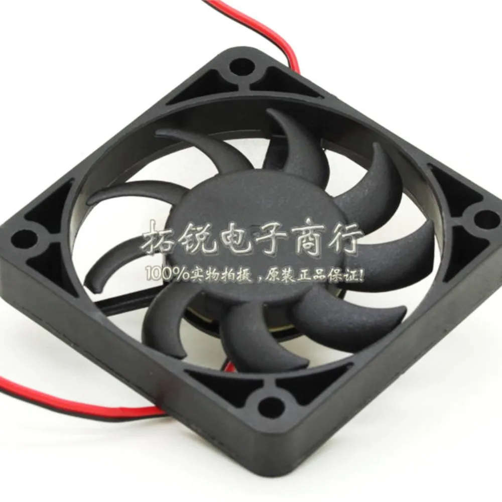 Ventilador de 60 mm y 6 cm para AVC F6010B12L 6 CM 12 V 0.08 A Ventilador de enfriamiento ultra silencioso con doble rodamiento de bolas - imagen 5