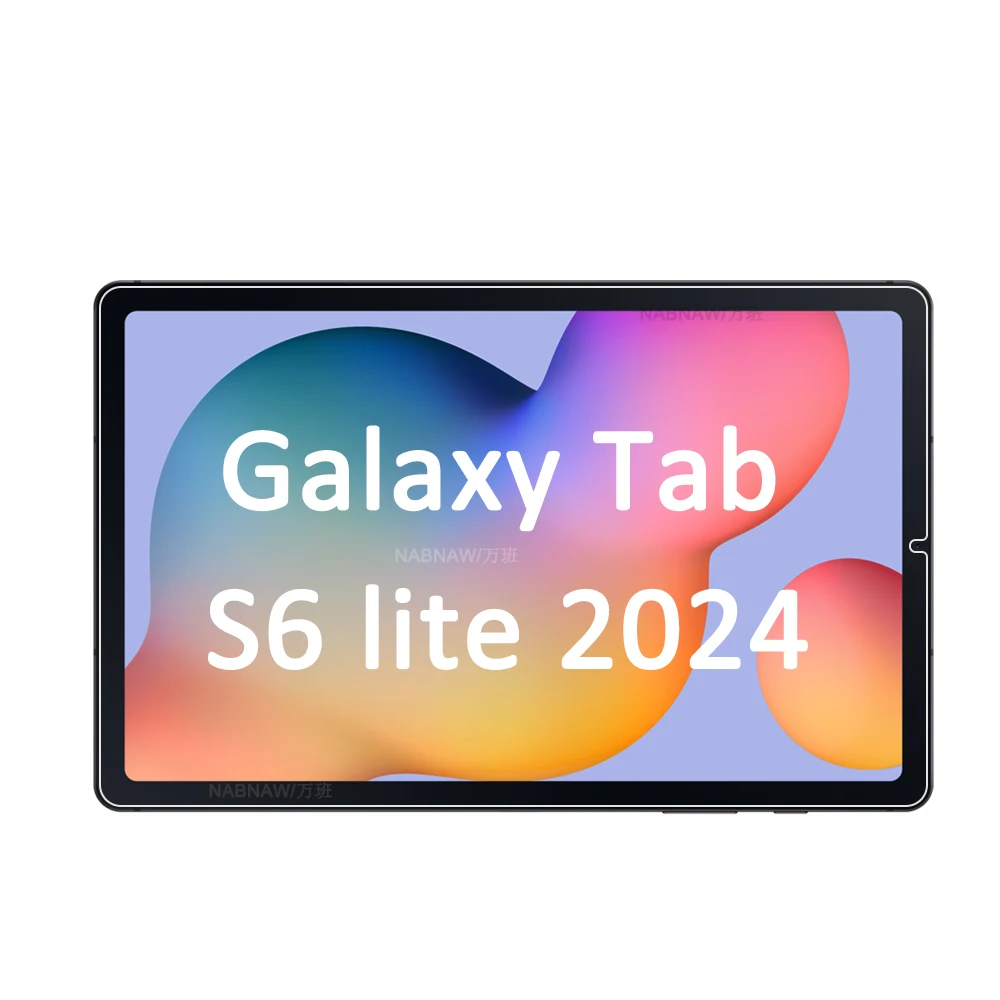 2 uds HD Protector de pantalla a prueba de arañazos vidrio templado para Samsung Galaxy Tab S6 lite 2024 10,4 pulgadas SM-P620 SM-P625 - imagen 2