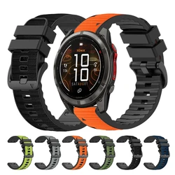 Correa QuickFit Garmin Nylon y Silicona Quatix 8 Fenix Forerunner 970