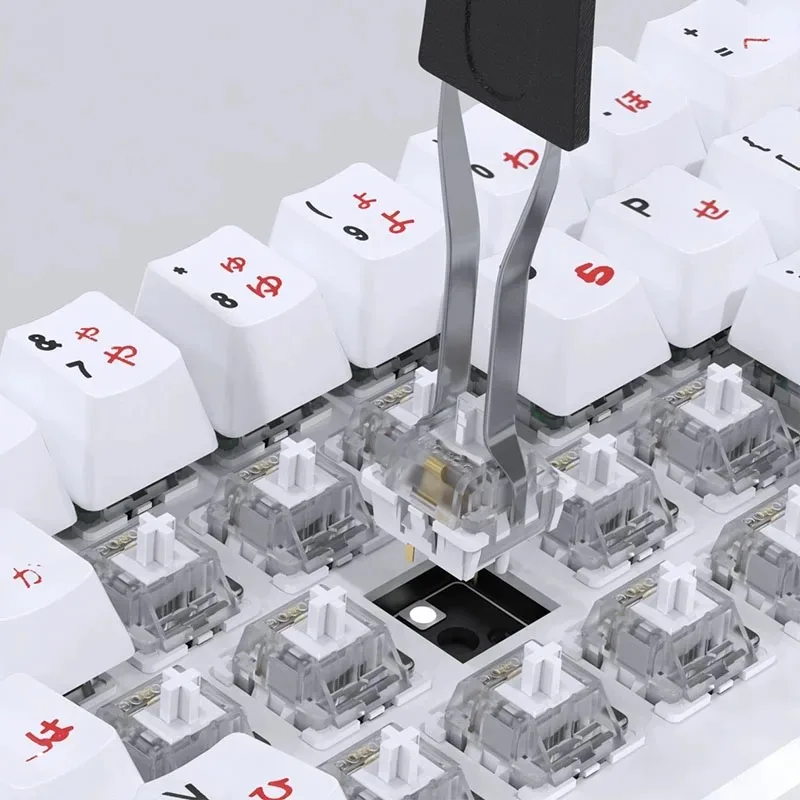 Extractor de teclas 2 en 1, extractor de teclas, interruptor de cable de descarga, herramienta de extracción de teclado mecánico, teclado mecánico de repuesto - imagen 4