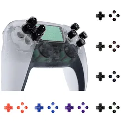 Botones D-Pad PS5 Personalizados - 3 Tonos con Símbolos