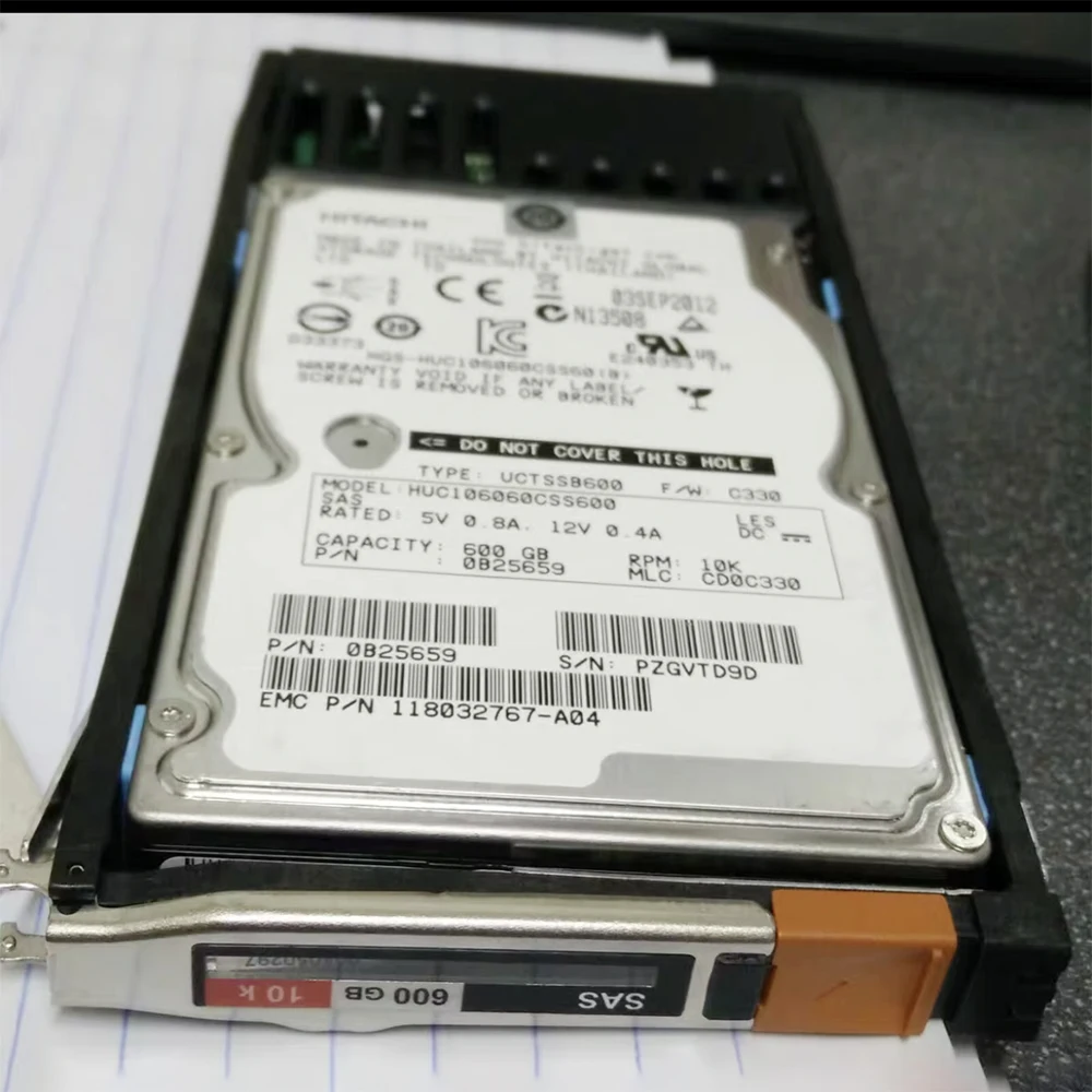 Disco Duro AL13SXB600N 005050297 118000382 -07 600G 2.5''10K SAS HDD para EMC - imagen 3