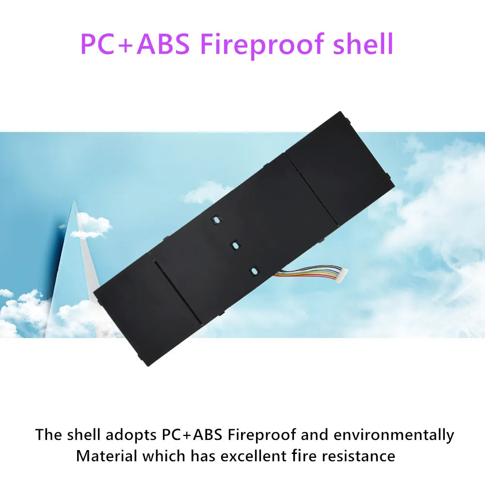 Batería para portátil ACER Aspire M5-583, M5-583P, R7-571, R7-571G, R7-572, R7-572G, V5-452, V5-452G, AP13B3K, AP13B8K - imagen 5