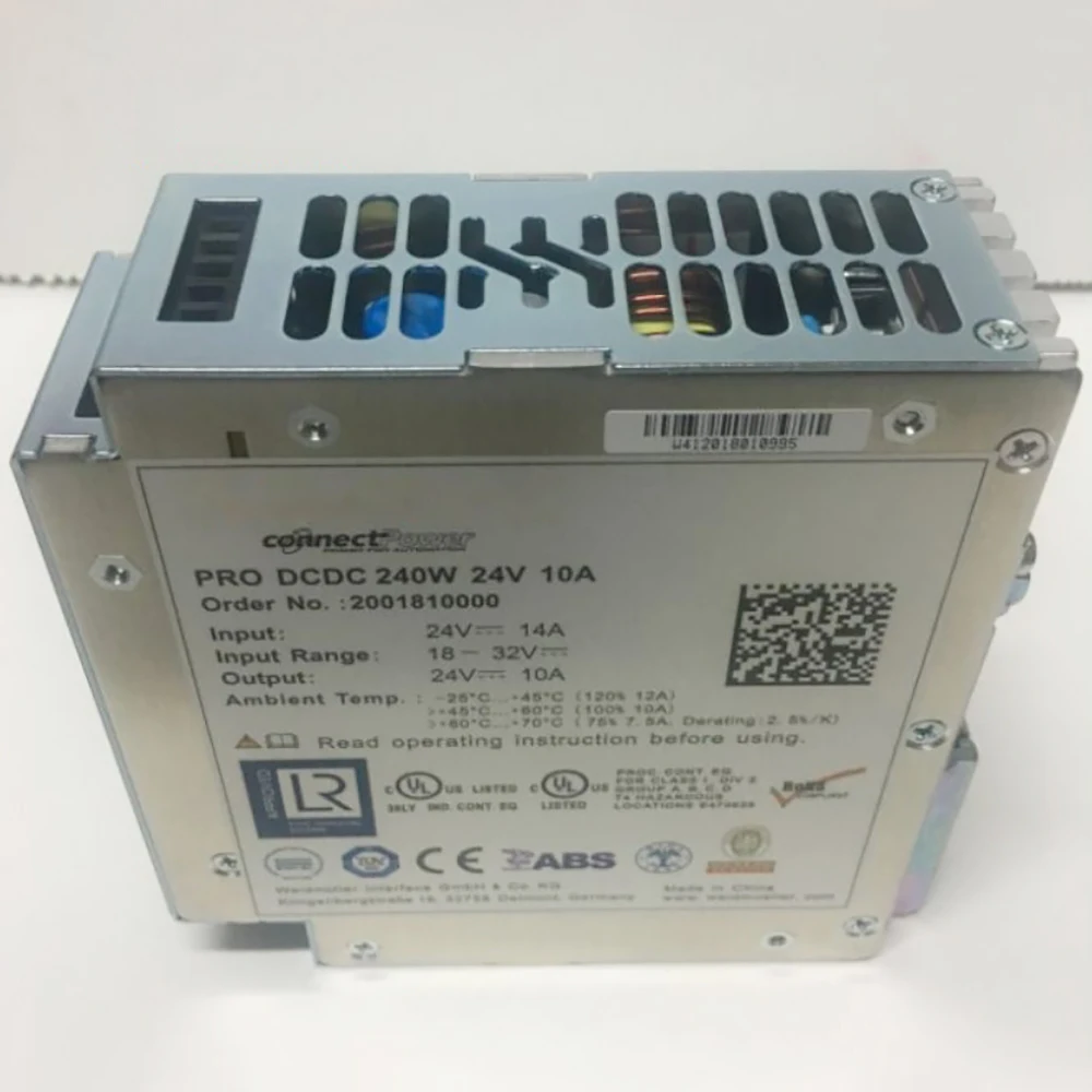 Fuente de alimentación conmutada PRO DCDC 240W 24V 10A 2001810000 Para Weidmuller - imagen 3