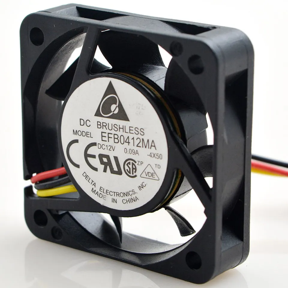 Ventilador de refrigeración de caja axial, inversor de servidor EFB0412MA 12V 0.09A 4010 40mm 40*40*10mm para delta, 1 piezas - imagen 2